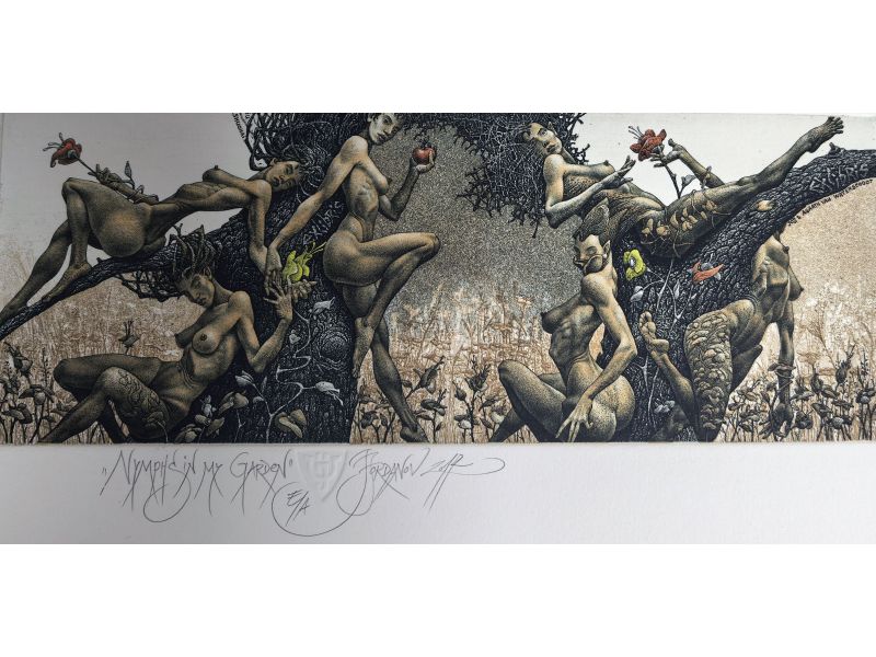 "Nymphs in My Garden" (2017) - Юлиан Йорданов