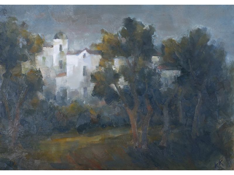 Пейзаж-70x50 cm